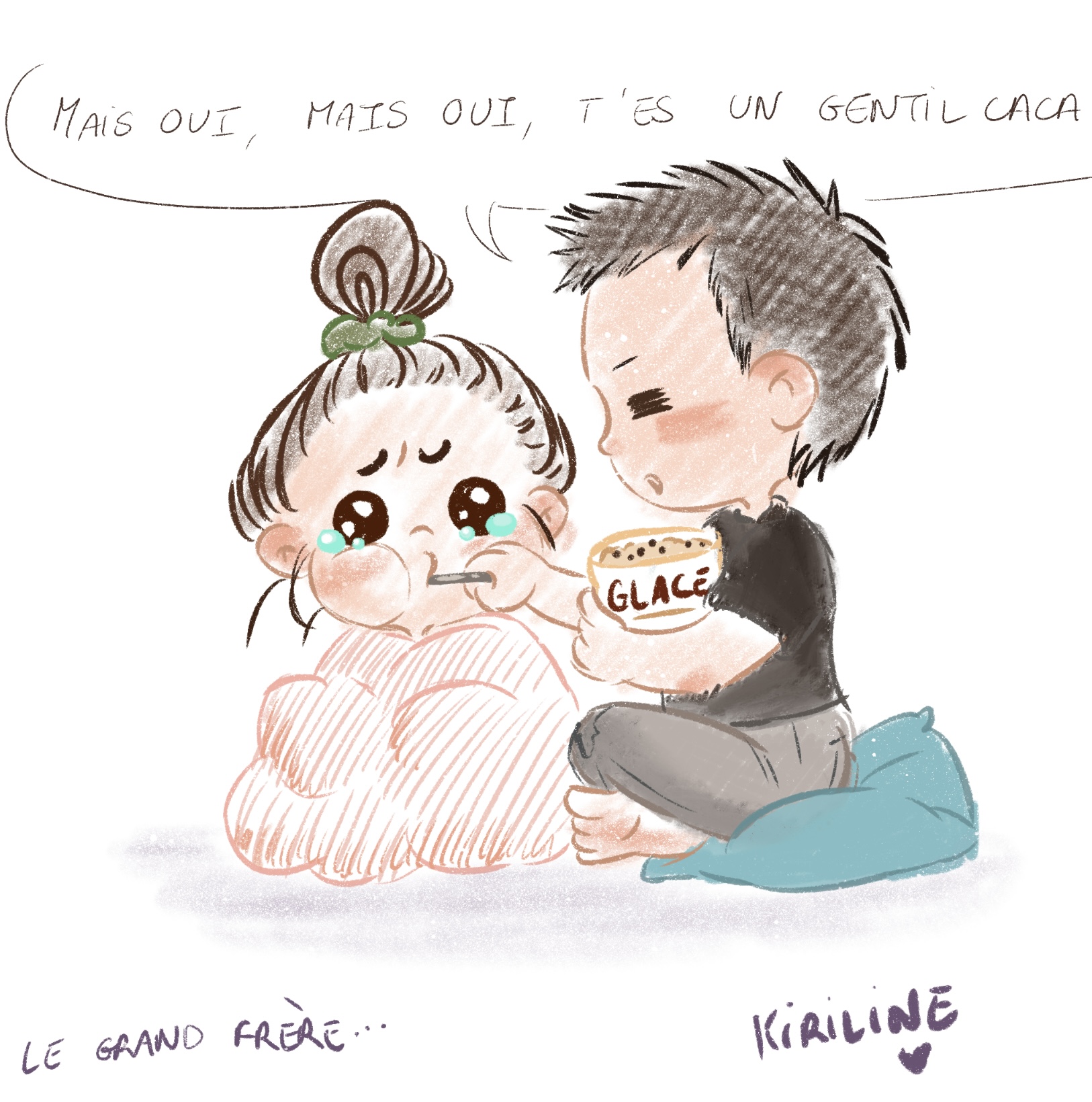 Le grand frère…